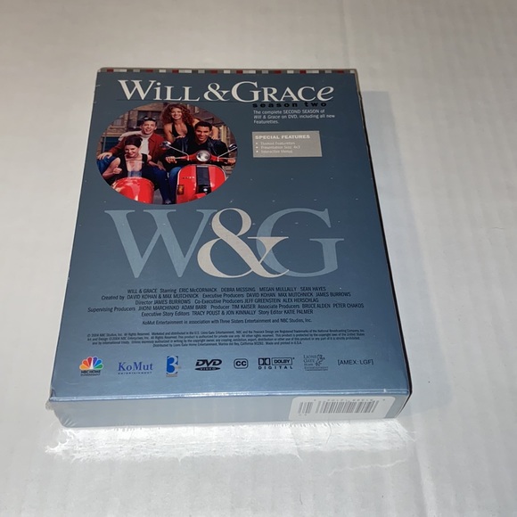 NBC Studios New Will And Grace Season Two On DVD - Picture 2 of 4